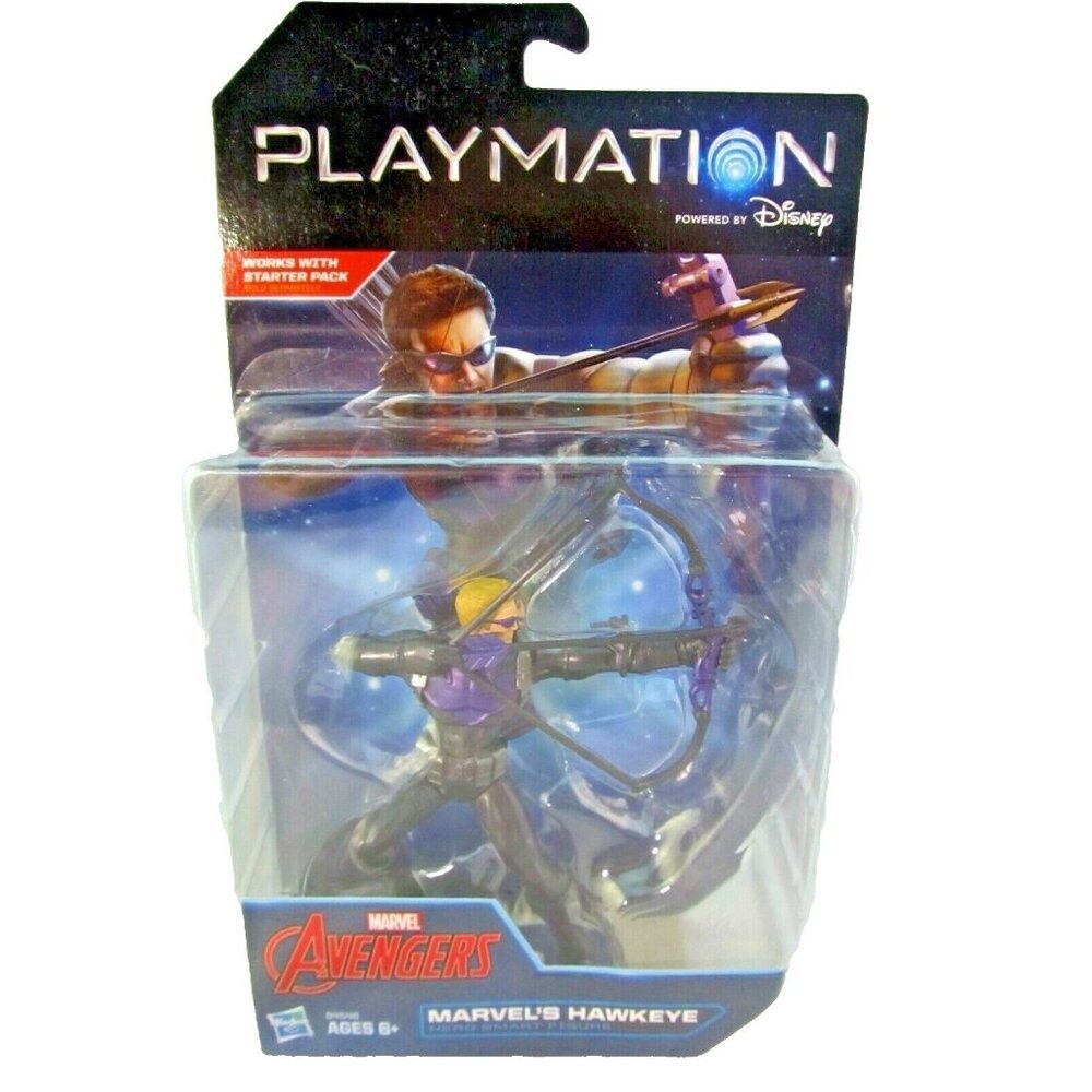 Disney Marvel Avengers Playmation Action Figure Series 2 Hawkeye New